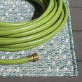 thumbnail image 3 of SAFAVIEH Sunset Jenelle Geometric Indoor/Outdoor Area Rug, Aqua/Beige, 5'3" x 7'6", 3 of 11