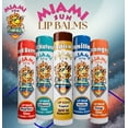 thumbnail image 3 of Miami Sun Lip Balm Variety Pack – Natural Lip Balms with Ghee & Tropical SPF15 Sunscreen with Coconut Oil – Hydrating & Moisturizing Lip Care (5 pcs), 3 of 9