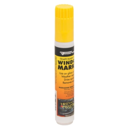 Forney Yellow Window Marker - Great for indoor or outdoor use, announcing special events, advertising vehicles for sale and many other uses