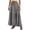 Grey-Skirt, variant on Womens Wide Leg Midi Skirts High Rise Comfortable Fit Casual Everyday Brick Red L