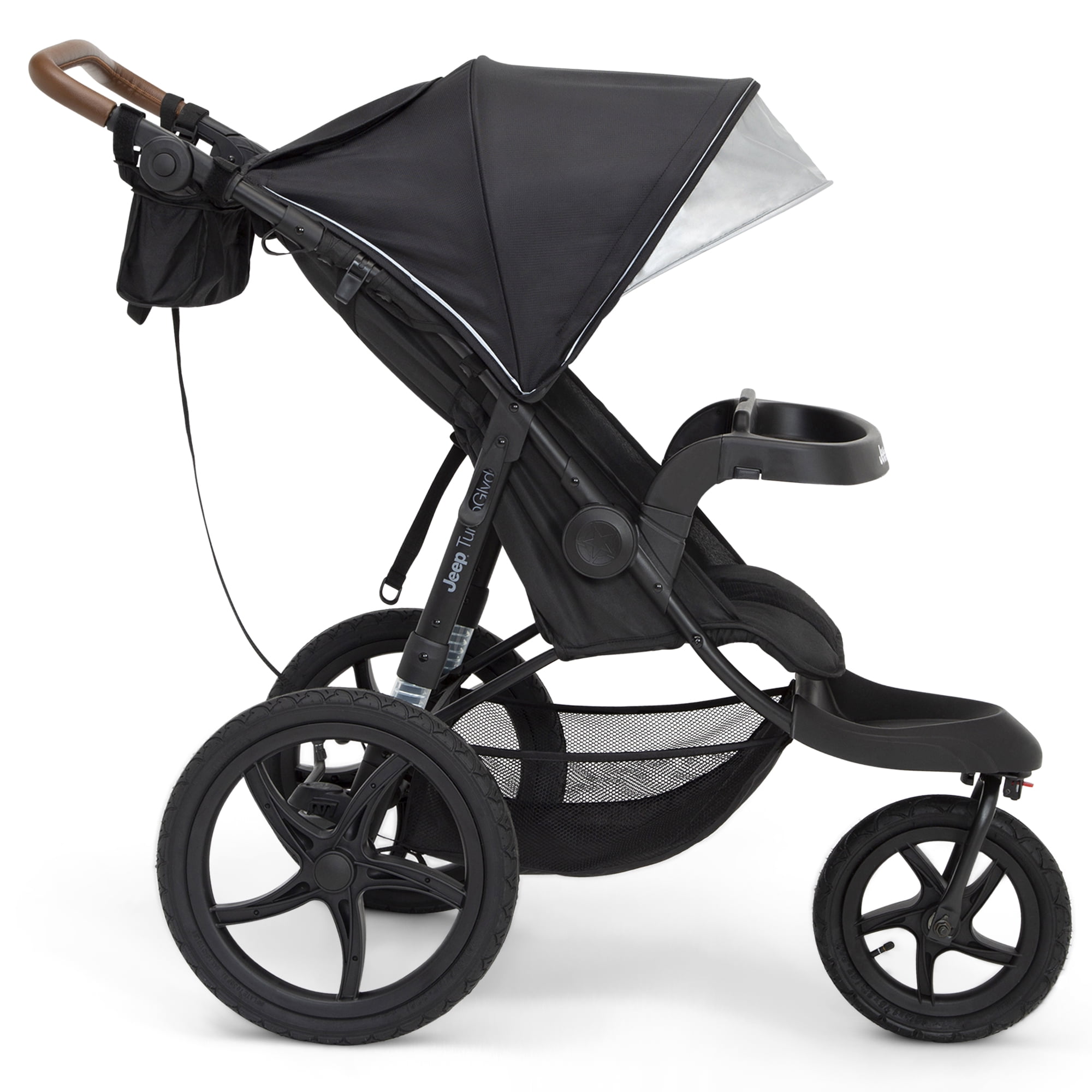 Jeep TurboGlyde Jogging Stroller by Delta Children, Black