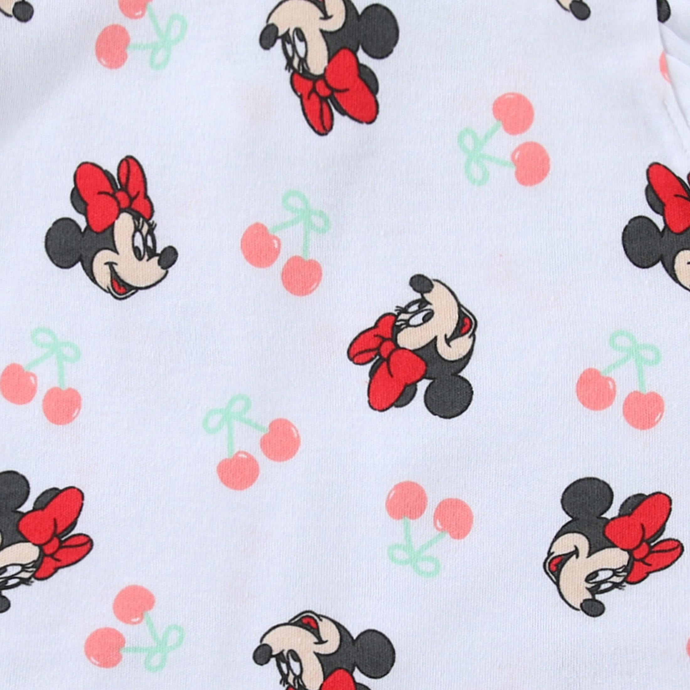 Disney Minnie Mouse Bodysuit (Baby Girls), 3 Pack, Sizes 3M-12M