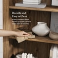 thumbnail image 5 of Bush Furniture Somerset 5 Shelf Tall Bookcase in Fresh Walnut Finish, 5 of 8