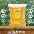 thumbnail image 4 of Rani Toor Dal (Split Pigeon Peas) 128oz (8lbs) 3.63kg Bulk ~ All Natural | Gluten Friendly | NON-GMO | Kosher | Vegan | Indian Origin, 4 of 8
