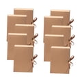 thumbnail image 1 of 10 cajas de regalo portátiles y multifuncionales para dulces, cajas de papel para graduaciones. 27cmx20cmx8cm Marrón, 1 of 9