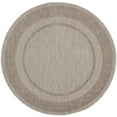 thumbnail image 5 of SAFAVIEH Courtyard Agnes Bordered Indoor/Outdoor Area Rug, Beige/Brown, 6'7" x 9'6", 5 of 10