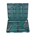 thumbnail image 2 of DYNWAVECA T Handle Hex Wrench Bike Repair Tools Versatile AntiSlip with Rotating Sleeve 360 degree Rotation Portable Metric Sliding Allen Key 10pcs, 2 of 10
