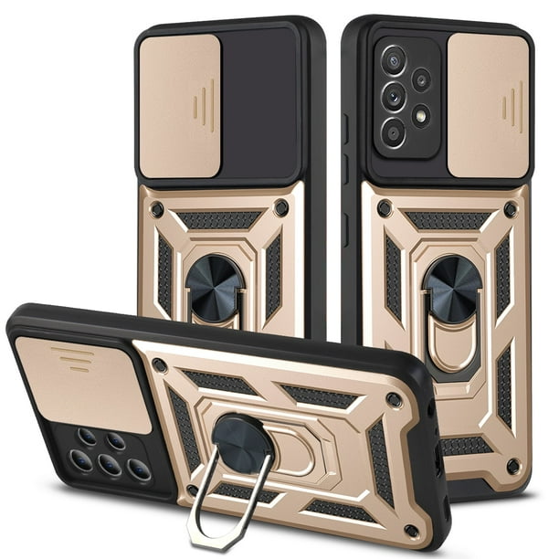 Funda deslizante para lente de cámara para Samsung Galaxy A53 A33 A02 A12 A52 A10S A13 A73 Note 20 M02 M22 M52 A03 A20S A04S, cubierta protectora para parachoques Tan Jianjun unisex