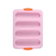 thumbnail image 2 of Molde de pan Molde flexible Pastelería para hornear bandeja de chocolate reutilizable Molde de pastel de chocolate PAN Panadería de la panadería Accesorio para refrigerador Horno Rosa Eigraketly HA028546-02, 2 of 7
