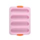 thumbnail image 2 of Molde de pan Molde flexible Pastelería para hornear bandeja de chocolate reutilizable Molde de pastel de chocolate PAN Panadería de la panadería Accesorio para refrigerador Horno Rosa Inevent HA028546-02, 2 of 7