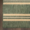 thumbnail image 2 of Nourison Horizon Indoor/Outdoor 5' x 7' Green Modern Rug, 2 of 7