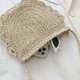 thumbnail image 2 of Bolsa de mensajero de verano tejidas con cuerda de paja para vacaciones para mujer (Beige) Likrtyny Para Estrenar, 2 of 9