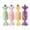 B, variant on IAJFHAFS Macaron Color Reusable Candy Shaped Figurine Festive Holiday Party Table Decoration