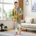 thumbnail image 5 of IAUYY Unisex Adult Onesie Pajamas Ultra-Soft Crystal-Soft Fabric, Halloween Adult Onesie Pajamas Adults,With a Zipper Plus Size Onesie Pajamas, Old Glass Jars, 5 of 6