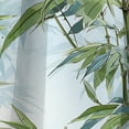 thumbnail image 4 of Designart "Zen Essence Of Tropical Bamboo III" Tropical Blackout Curtain Panels, 4 of 4