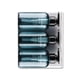 thumbnail image 2 of Wosthever Pack de 3 Botellas de Viaje PET Gran Capacidad 300ml Dispensador de Baño de Prensado Vacío Contenedor de Líquido Lavable de Boca Juegos de accesorios de baño Gris Azul, 2 of 6