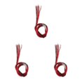 thumbnail image 4 of Wweixi 10/Set Exquisite LED Light Fairy Garden Lawn 3V Lamp Post Outdoor Space orange wire length 30cm 3Set, 4 of 6