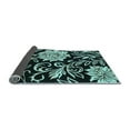 thumbnail image 2 of Ahgly Company Indoor Square Abstract Light Blue Contemporary Area Rugs, 7' Square, 2 of 4