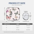 thumbnail image 3 of Balery 2 Piece Beautiful Butterfly Car Windshield Sun Shade|Foldable Front Windshield Shade for Car Front Window for Most Sedans SUV Truck-Large, 3 of 7