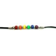 thumbnail image 2 of Pride Shack - Rainbow Plain Bottom Beaded Necklace Gay Lesbian LGBT Pride Jewelry., 2 of 2