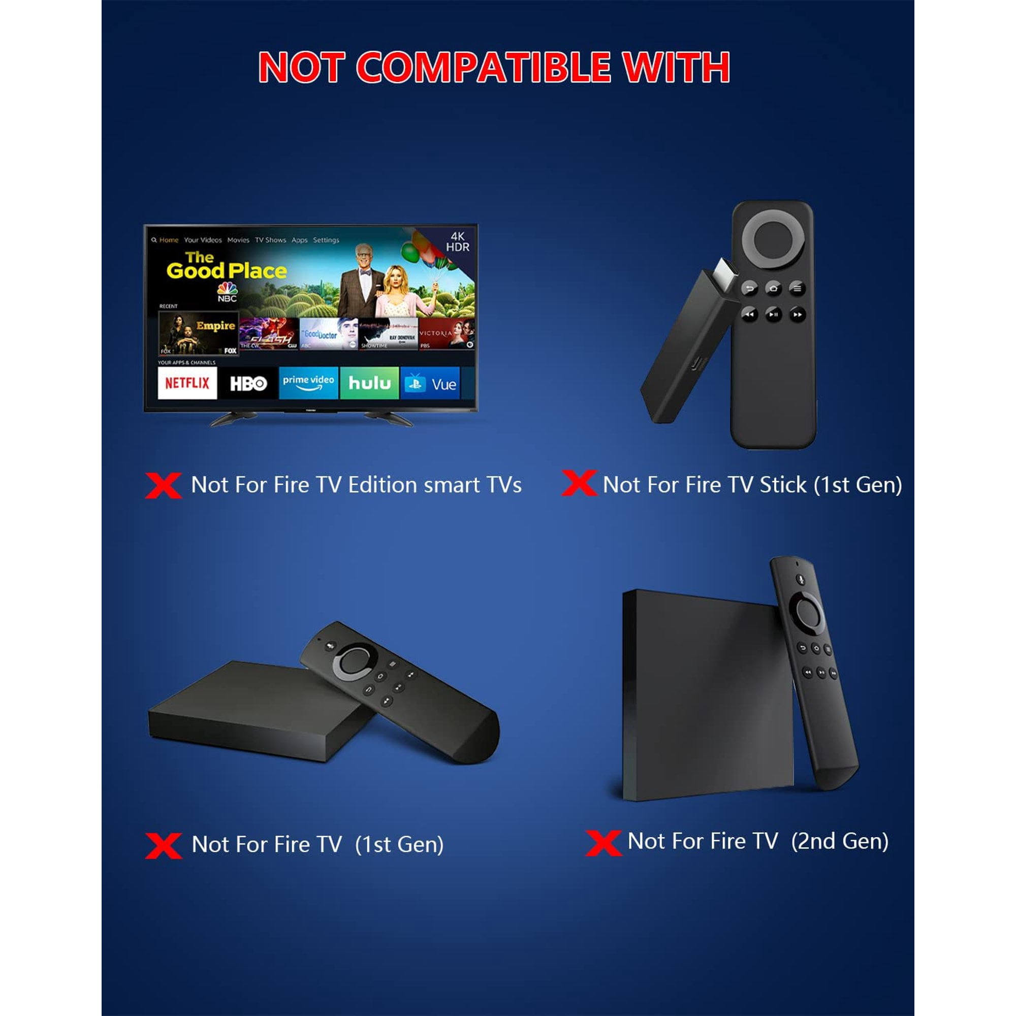 Buy 2 Pack Replacement Voice Remote (3rd GEN) L5B83G with TV Controls