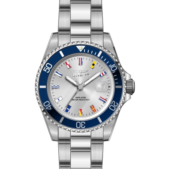Invicta Men's Pro Diver Silver Dial Watch - 49885