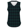 thumbnail image 5 of Tank Tops for Women V Neck Printed Loose Sleeveless Summer Tops, 5 of 5