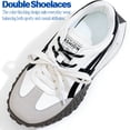 thumbnail image 5 of CHICVOMEY Tennis Shoes for Women Fashion Sneakers Platform Retro Sneakers Memory Foam Casual Sneakers for Walking & Travel, 5 of 9