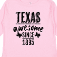 thumbnail image 4 of Inktastic Texas Awesome Since 1895 Boys or Girls Long Sleeve Toddler T-Shirt, 4 of 5