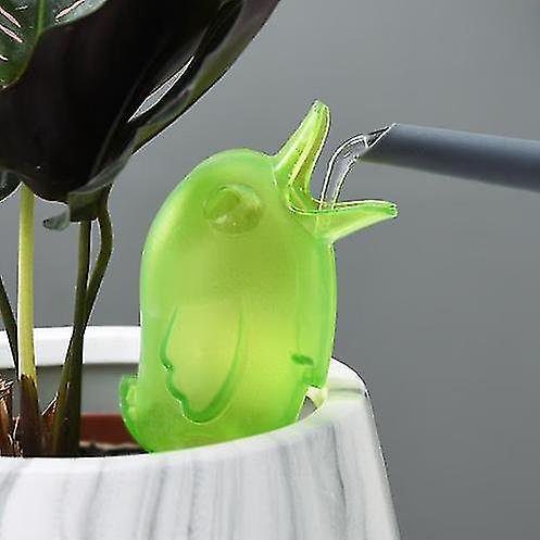 uds planta en forma de pájaro verde dispositivo de riego automático riego por goteo equipo de riego de plástico para jardín