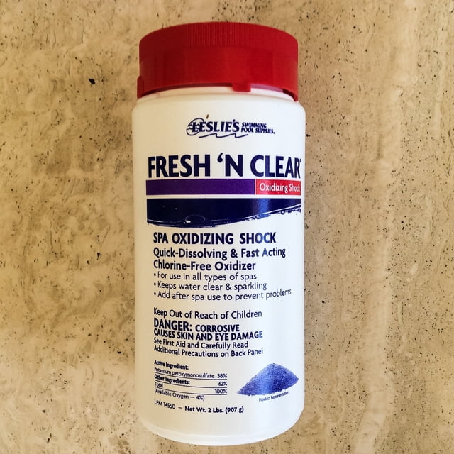 Pool Shock Leslie's Fresh 'N Clear granulado sin cloro, 1 kg