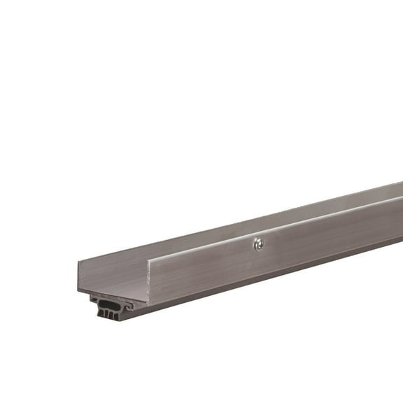 M-D Building Products 05322 36 in. Silver Aluminum U-Shape Screw-on Under Door Seal