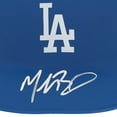 thumbnail image 2 of Mookie Betts Los Angeles Dodgers Autographed Rawlings Blue Matte Mini Batting Helmet - Fanatics Authentic Certified, 2 of 3