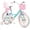 Pink&Blue, variant on ACEGER 14 Inch Girls Bike with Basket, Training Wheels, Doll Seat, Pink Kids Bicycle for Ages 3-5