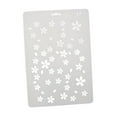 thumbnail image 3 of Drawing Template Plastic Ruler Stencil DIY Painting Board Ornamental Paint Plastic Ruler Hollow Album Decor, No.17, 3 of 7