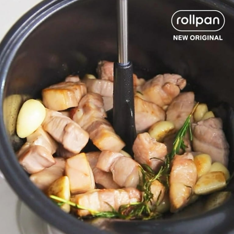 Rollkitchen Rollpan NEW ORIGINAL Automatic Cooking Pot with