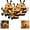 3pcs, variant on Cute Bee Night Light with Book Design, Warm Glow Animal Table Lamp for Bedroom Desk Bookshelf, Decorative 3D Bee Reading Lamp Gift for Book Lovers,3pcs
