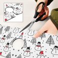 thumbnail image 6 of Yayeee Faucet Mat for Kitchen Sink 14.7" Diatomite Long Splash Guard Pad, Black Cartoon Snowmen, 2 Pack, 6 of 7