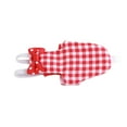 thumbnail image 3 of Combinaison de Pilote pour Perroquets, Design Nœud Rouge, Couche-Culotte Imperméable pour Perruche, Macaw, Bourgeons TP,S,m,L, 3 of 7