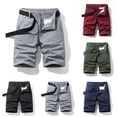 thumbnail image 3 of Mens Shorts Beach Casual Chino Sports Gym Workout Hiking Fitness Short Pants, 3 of 11