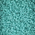 thumbnail image 2 of Miyuki Delica Seed Beads – Size 11/0 (1.6 mm), DB1136, Opaque Sea Opal, 7.2 g, Approx. 1440 Beads, 2 of 7