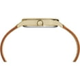 thumbnail image 3 of Timex Women's New England Silver-Tone Dial Watch, Brown Leather Strap, 3 of 4