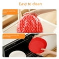 Cieatiam Air Fryer Silicone Baking Pan Reusable Silicone Pot Mat Cake