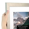 thumbnail image 5 of ArtToFrames 4x33 inch Classic Silver Picture Frame, Gray MDF Poster Frame (4499), 5 of 8
