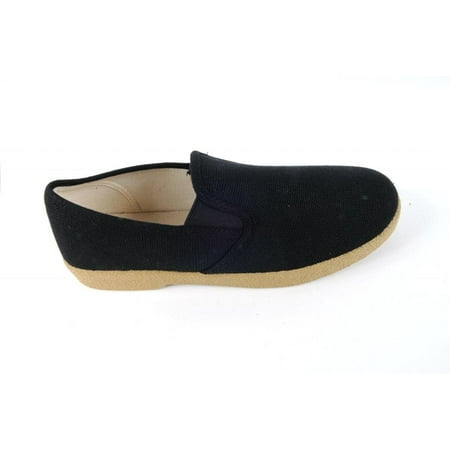

Zig Zag Mens Black Canvas Wino Slip-on