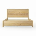 thumbnail image 6 of Camaflexi King Size Baja Bed Frame, Solid Wood, Rustic Barnwood Finish, 6 of 8