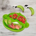 thumbnail image 5 of RuiJiao 3Pcs Monkey Children's Dinner, with Lids for Babies and Toddlers Dinnerware Stays Put, Divided Design for Picky Eaters, Microwave and Dishwasher Friendly, 5 of 5