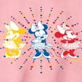 thumbnail image 2 of Disney - Mickey & Friends - Minnie - All Smiles - Toddler And Youth Crewneck Fleece Sweatshirt, 2 of 4