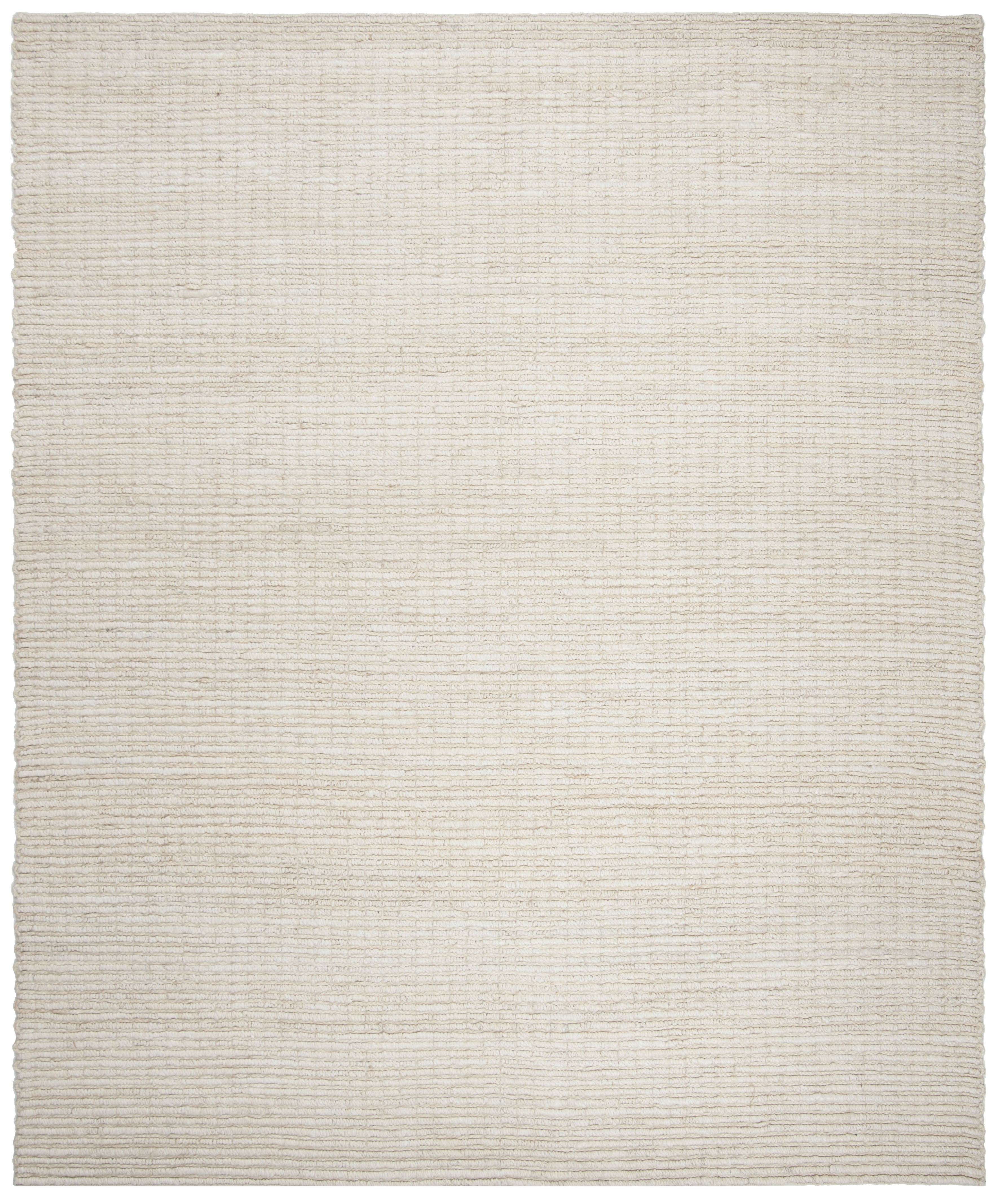 SAFAVIEH Natural Fiber Sheryll Solid Braided Jute Area Rug, Ivory, 9' x 12'