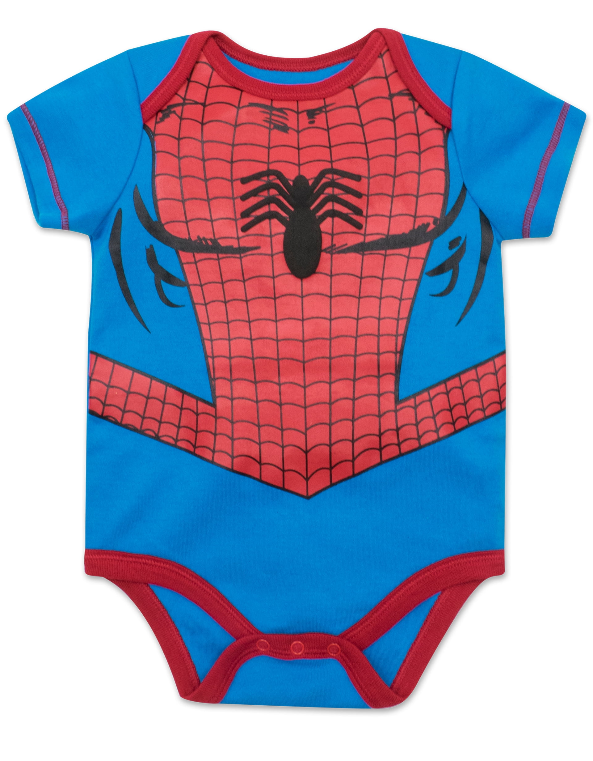 Marvel Marvel Baby Boys 5 Pack Bodysuits The Hulk Spiderman Iron Man And Captain America 12 Months Walmart Com Walmart Com